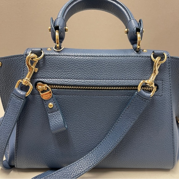 SOLD Salvatore Ferragamo Sofia Satchel Smooth Leather Small - Picture 5 of 15